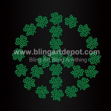 Rhinestone Irish Iron On Motifs